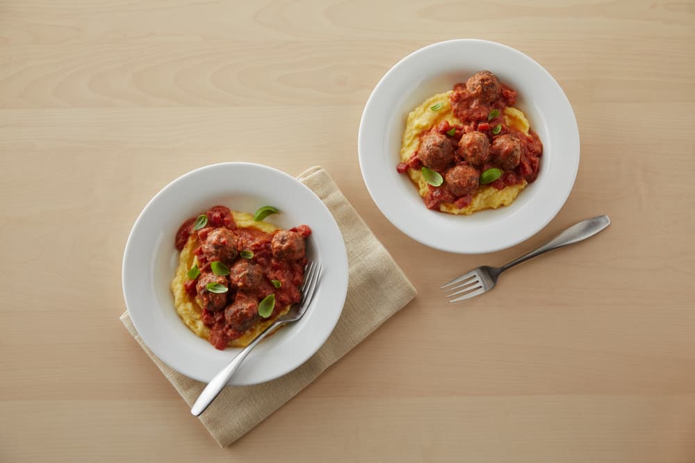 Creamy Tomato Basil Meatballs