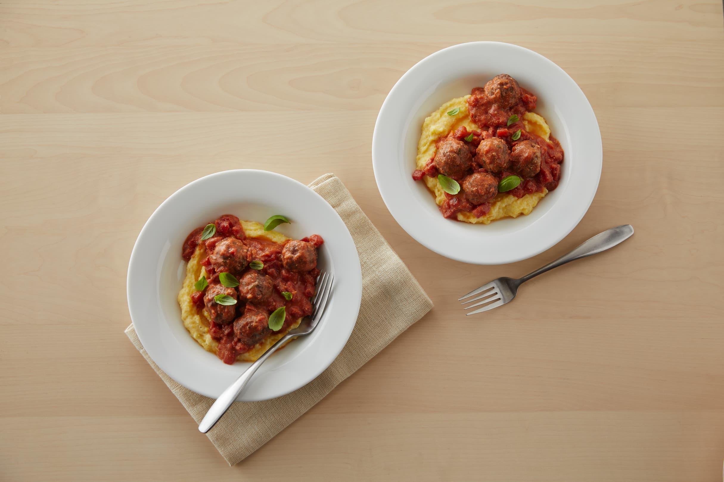 Creamy Tomato Basil Meatballs