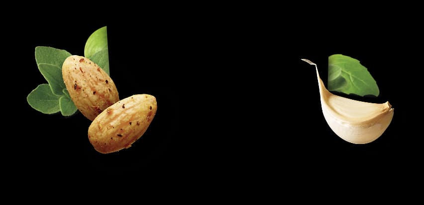 Garlic, Herb & Olive Oil Gourmet Almonds.